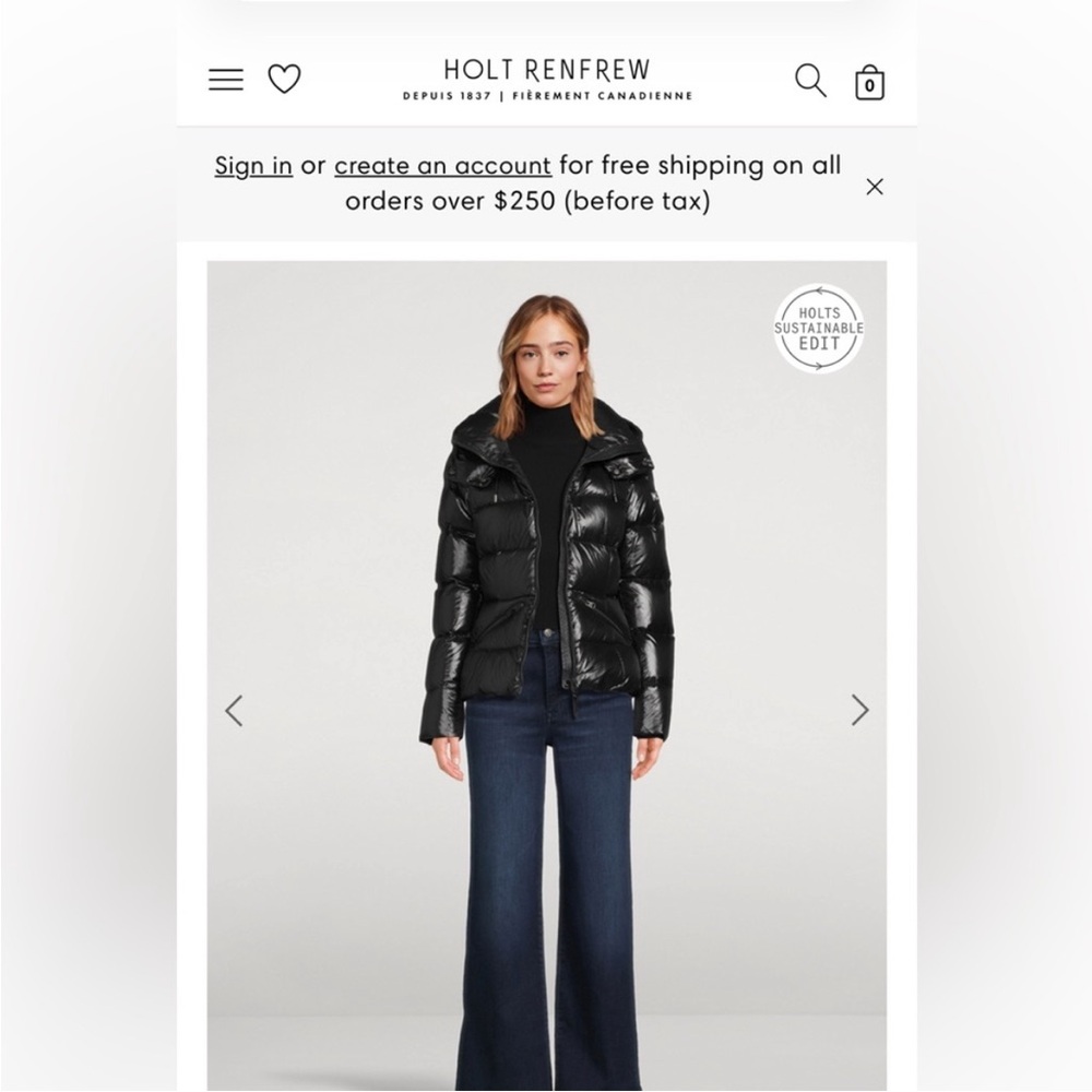 Mackage Madalyn-R Black Puffer sL
